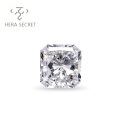 ForeverFlame G H 1.3ct 6mm*6mm vvs Radiant Cut diamond CVD CZ Moissanite diamond ring